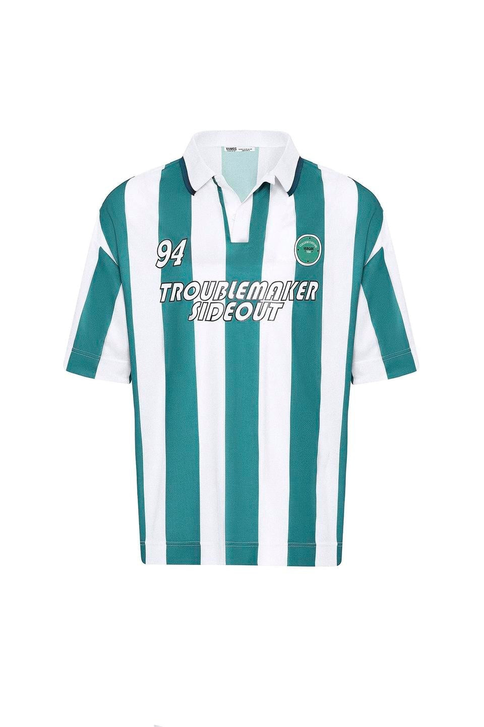 Oversize Polo Yaka Forma Tişört