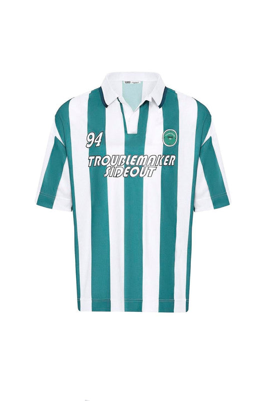 Oversize Polo Yaka Forma Tişört