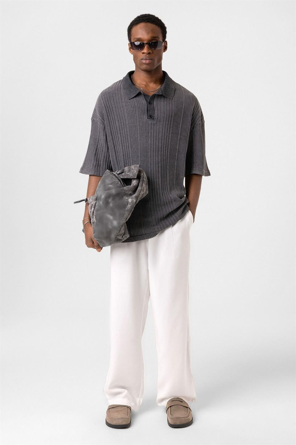 Polo Yaka Oversize Triko