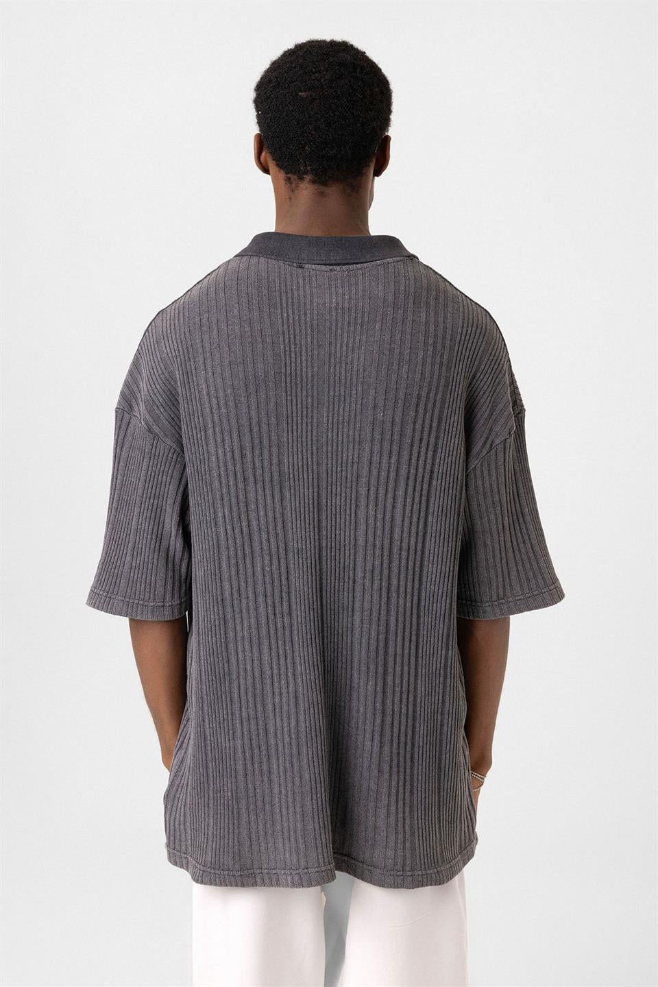 Polo Yaka Oversize Triko