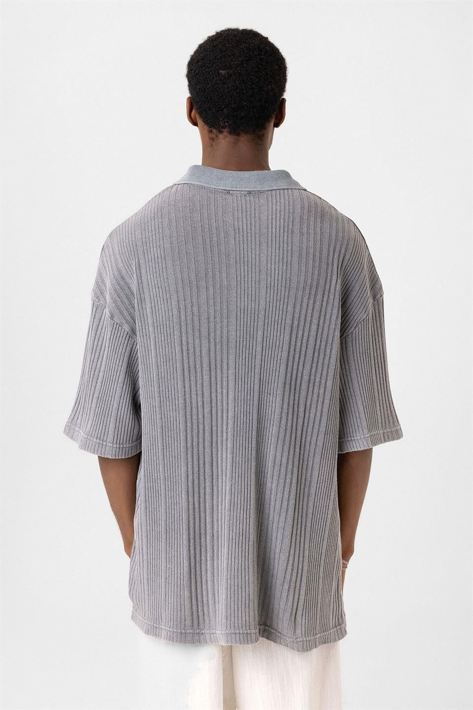 Polo Yaka Oversize Triko