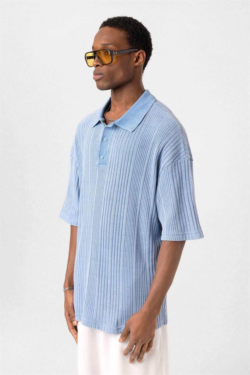 Polo Yaka Oversize Triko