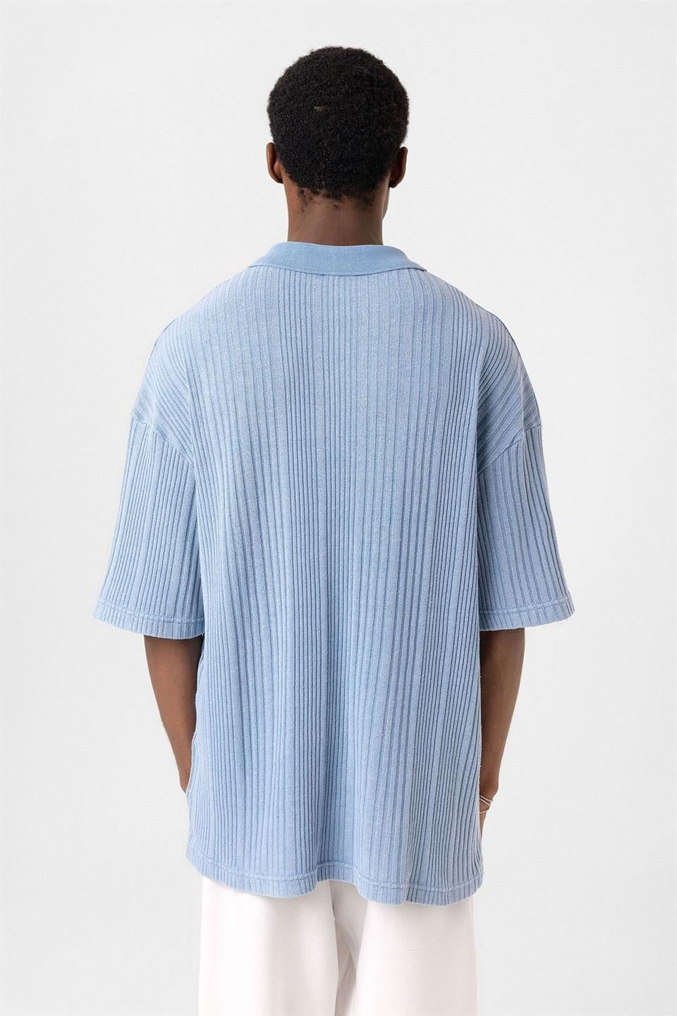 Polo Yaka Oversize Triko