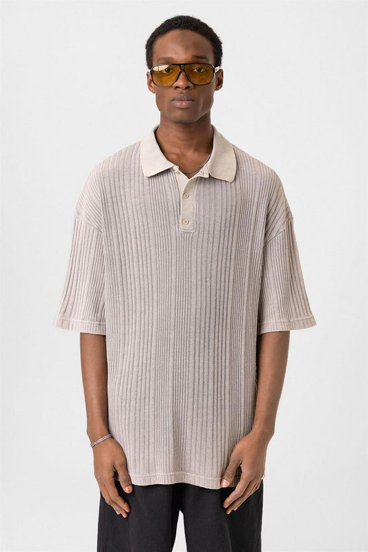 Polo Yaka Oversize Triko