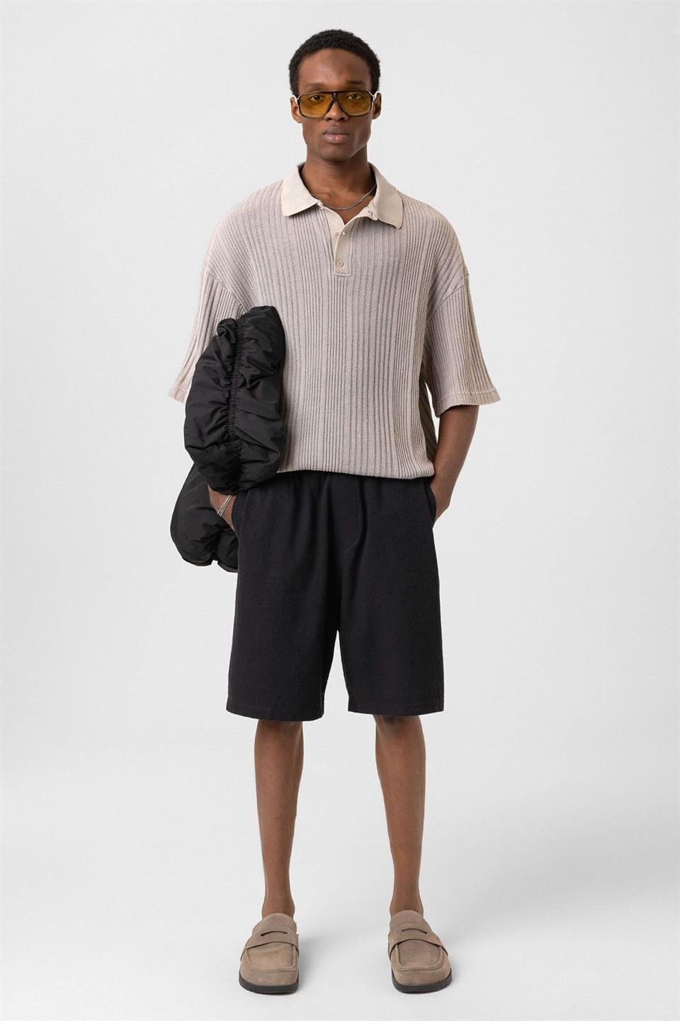Polo Yaka Oversize Triko