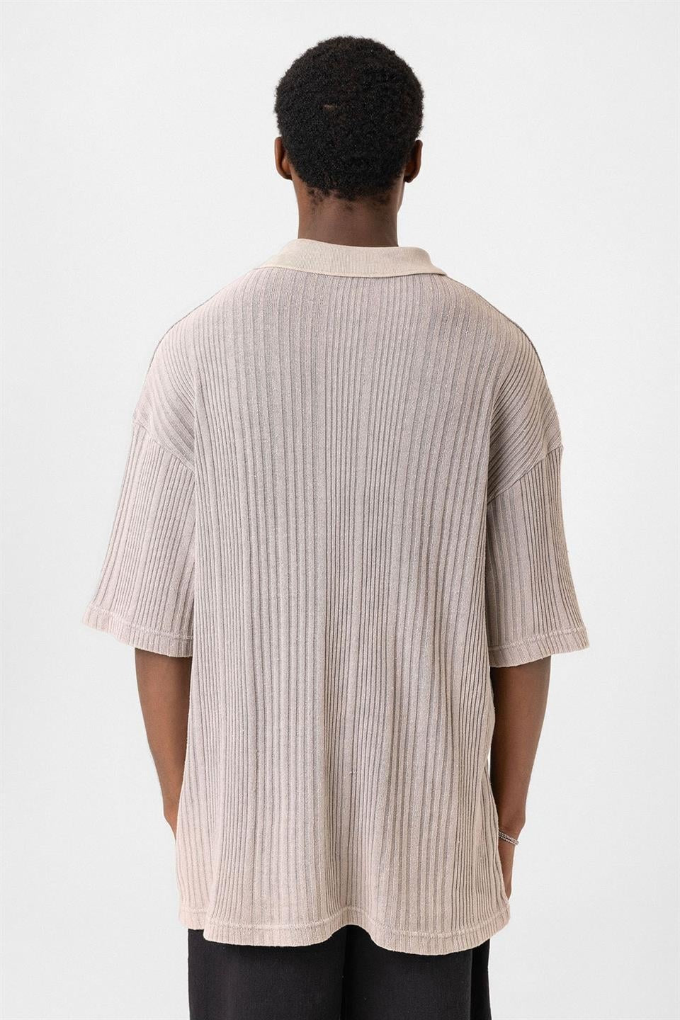 Polo Yaka Oversize Triko