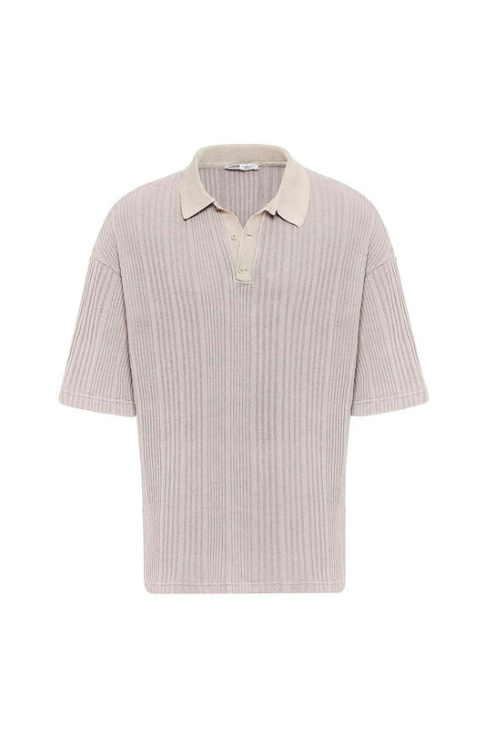 Polo Yaka Oversize Triko