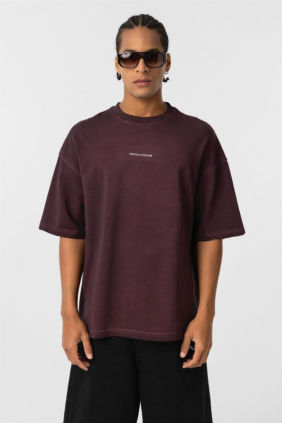 Yıkamalı Oversize Tişört