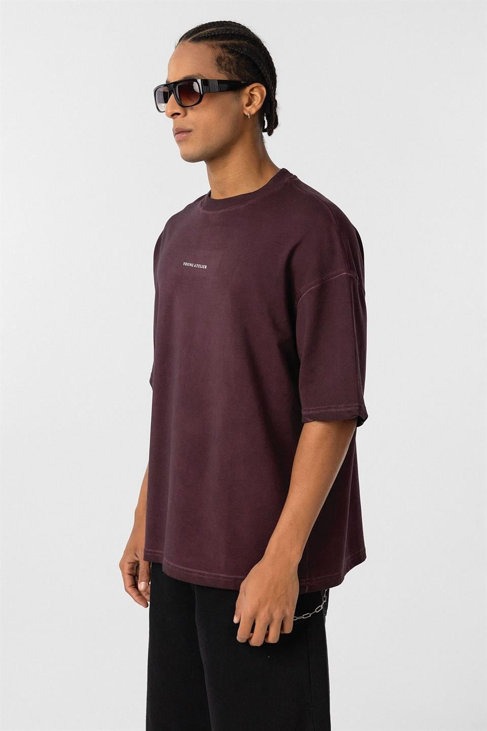 Yıkamalı Oversize Tişört