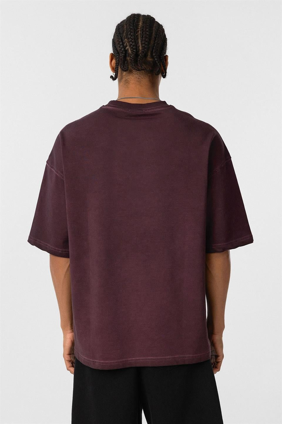 Yıkamalı Oversize Tişört