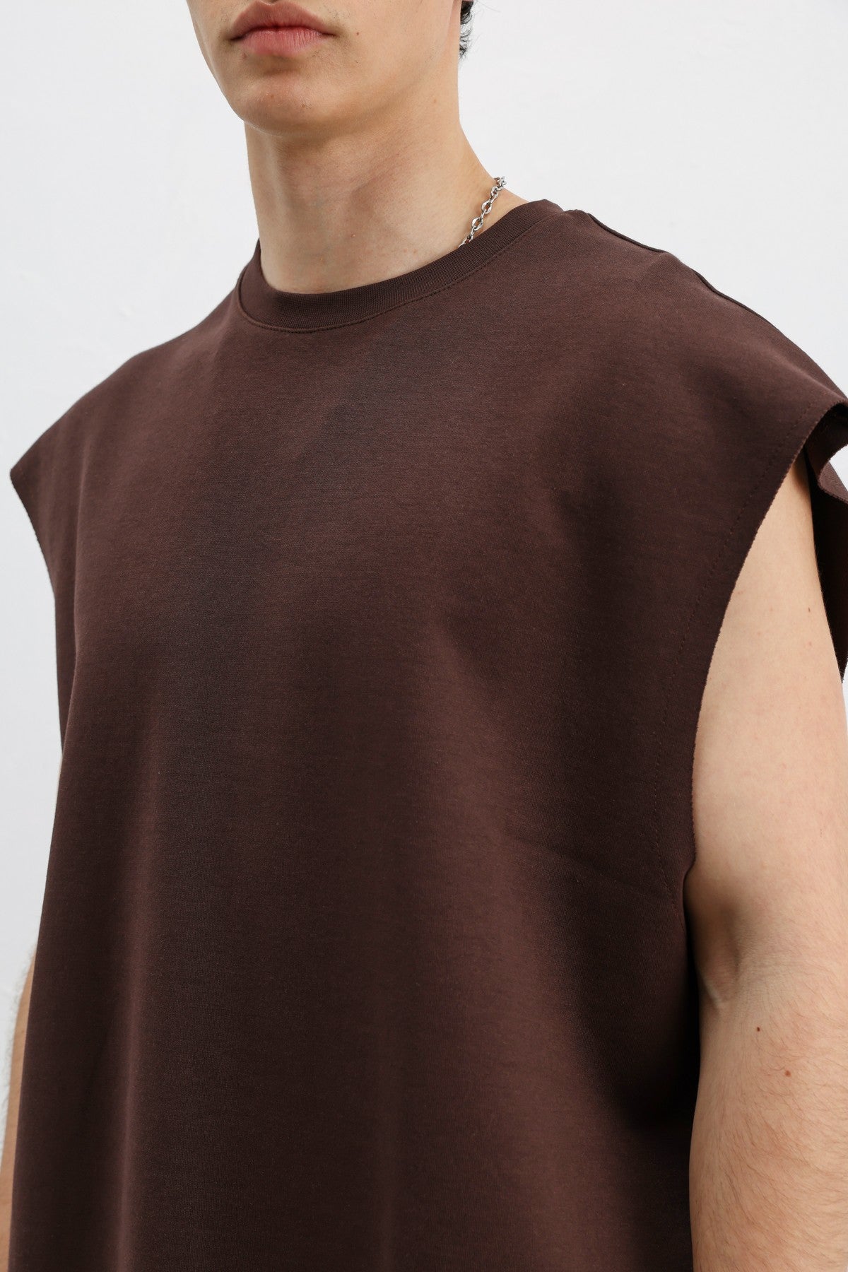 Oversize Kolsuz Basic Tişört