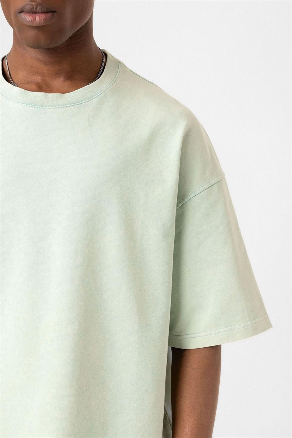 Yıkamalı Oversize Tişört