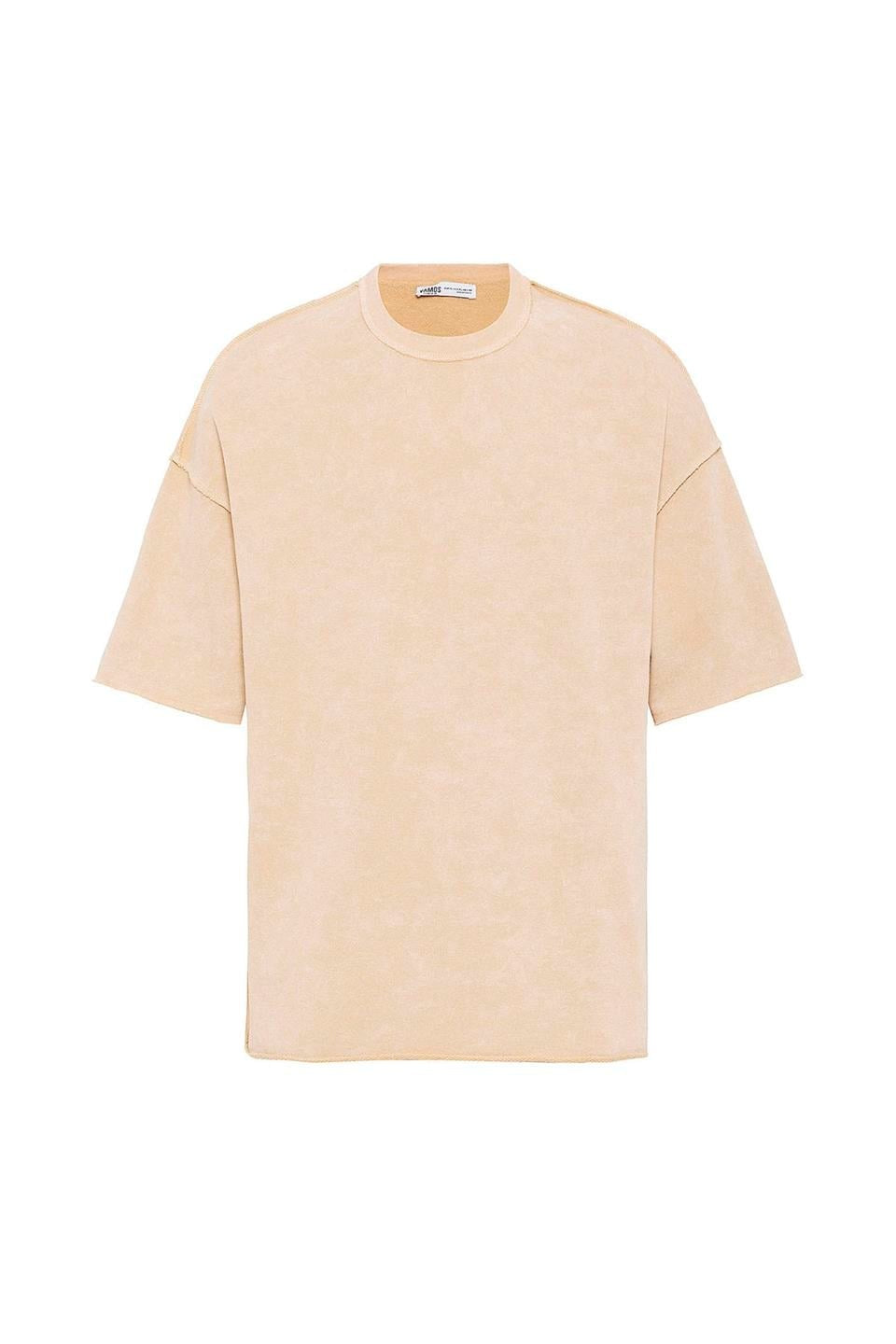 Yıkamalı Oversize Tişört