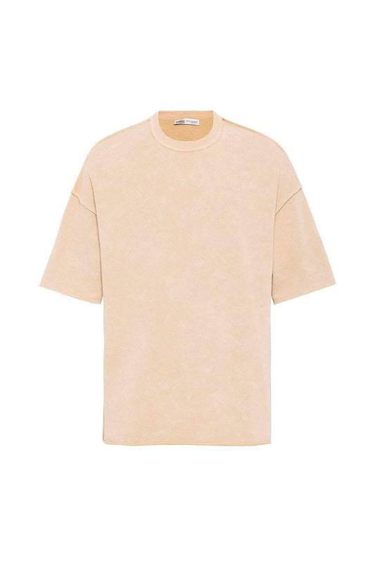 Yıkamalı Oversize Tişört