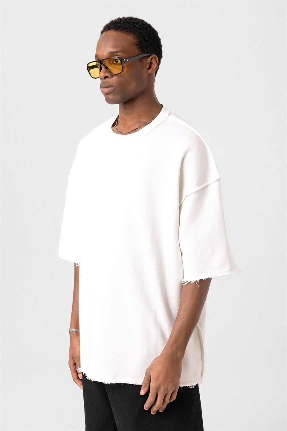 Yıkamalı Oversize Tişört