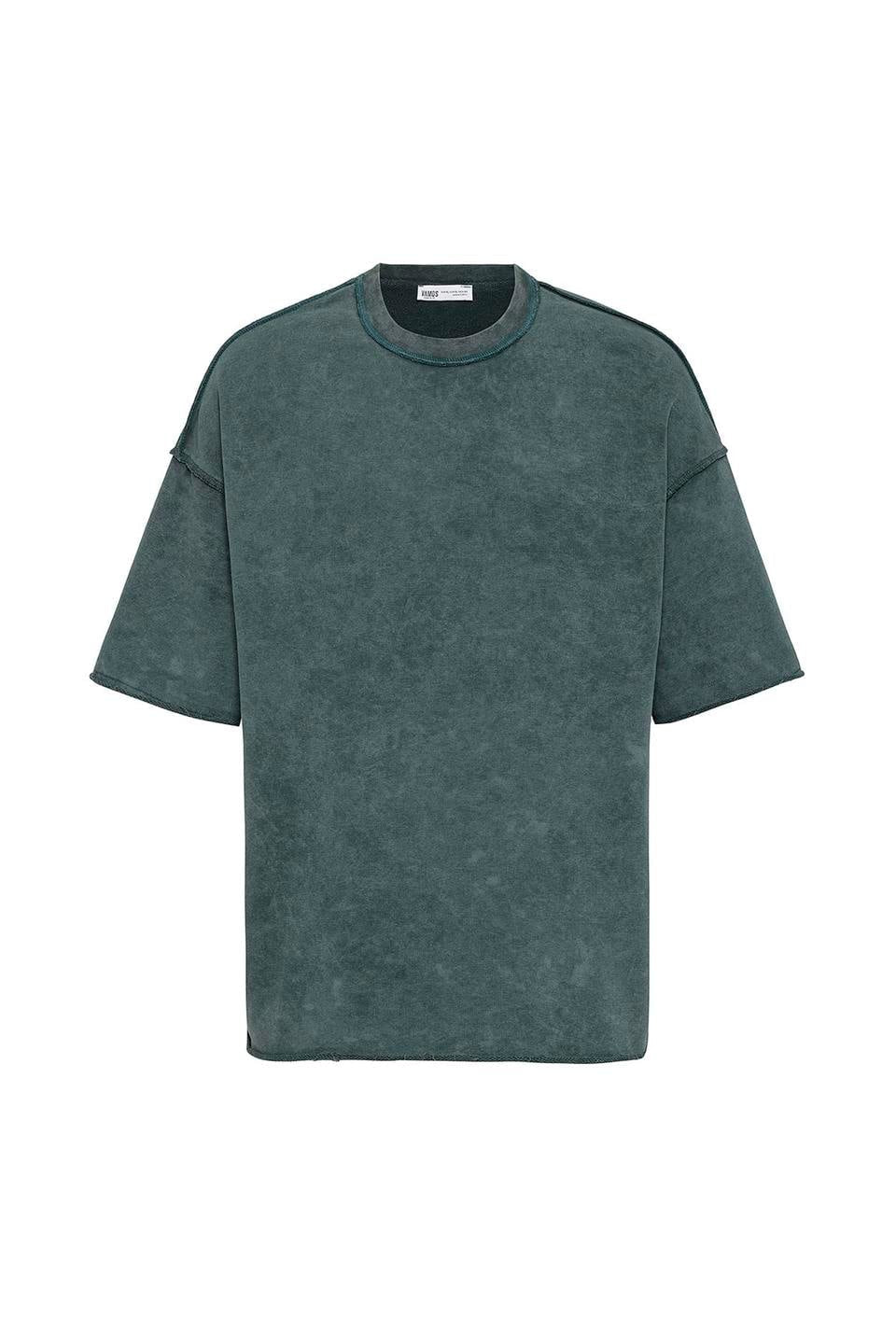 Yıkamalı Oversize Tişört