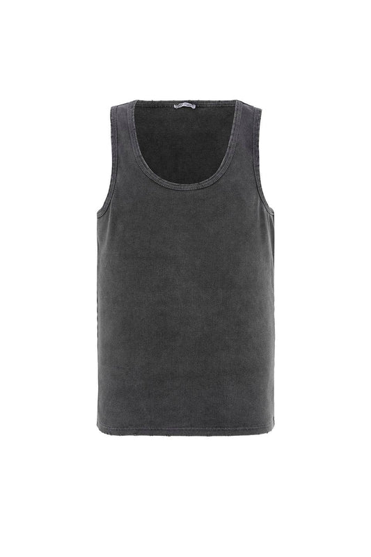 Yıkamalı Tank Top Kaşkorse Atlet
