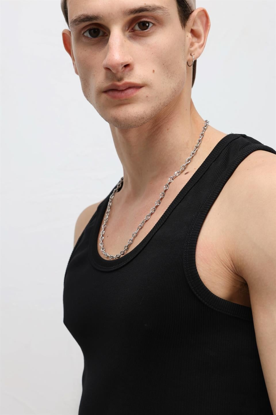 Yıkamalı Tank Top Kaşkorse Atlet