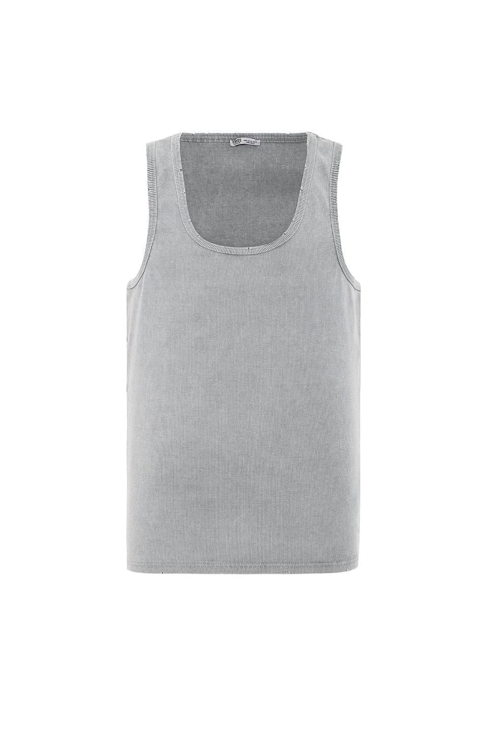 Yıkamalı Tank Top Kaşkorse Atlet