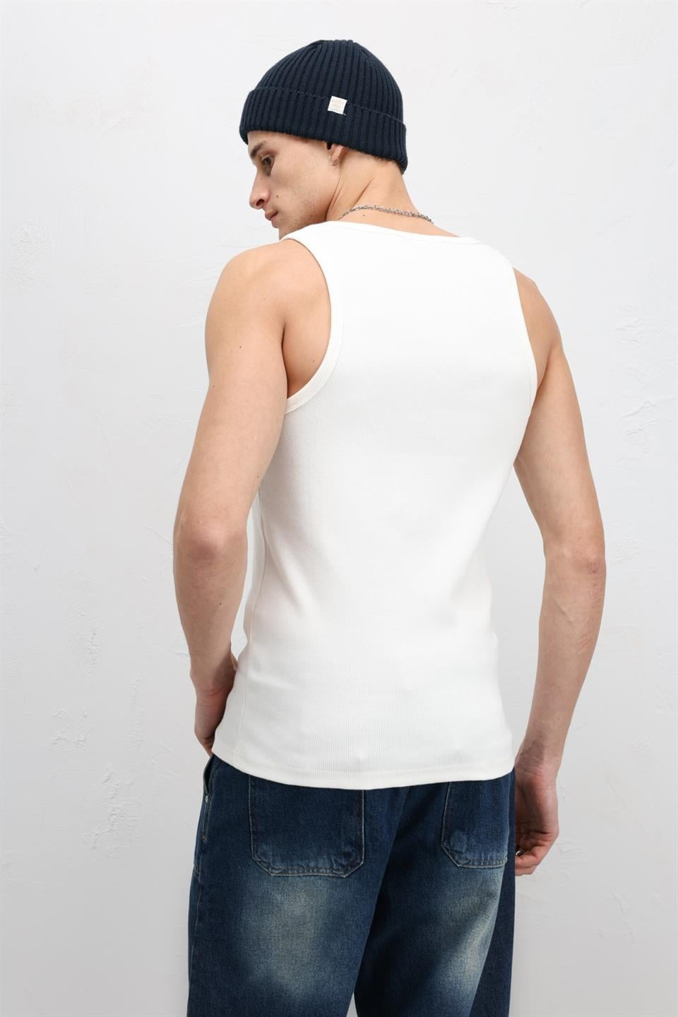 Yıkamalı Tank Top Kaşkorse Atlet