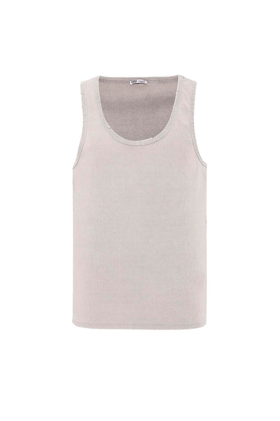 Yıkamalı Tank Top Kaşkorse Atlet