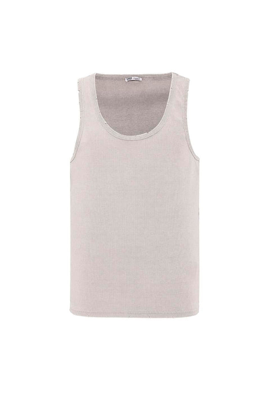 Yıkamalı Tank Top Kaşkorse Atlet