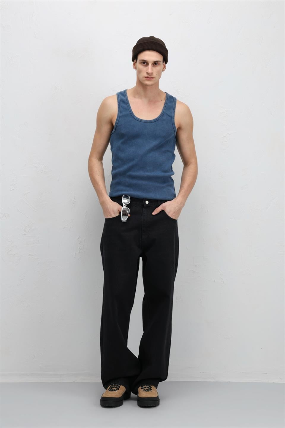 Yıkamalı Tank Top Kaşkorse Atlet