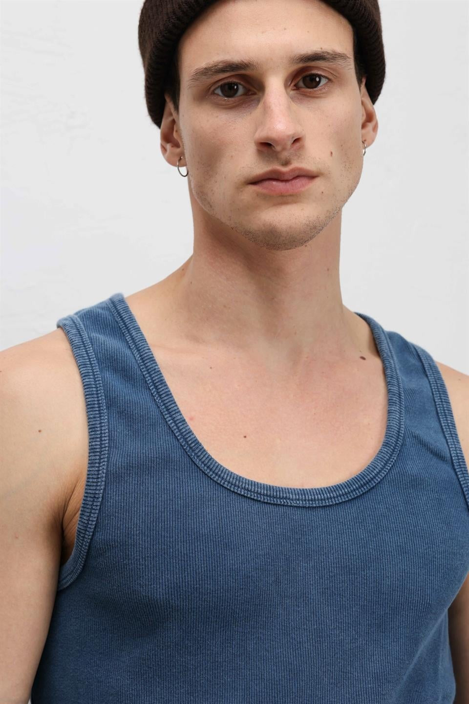 Yıkamalı Tank Top Kaşkorse Atlet