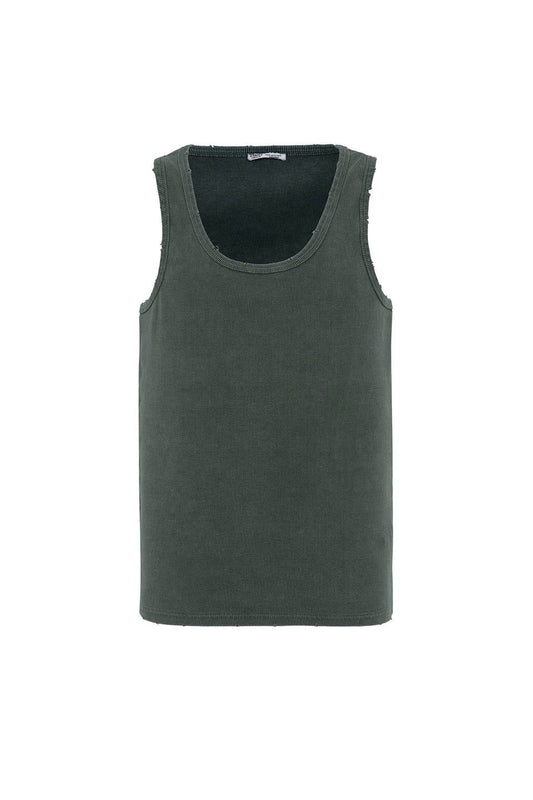 Yıkamalı Tank Top Kaşkorse Atlet