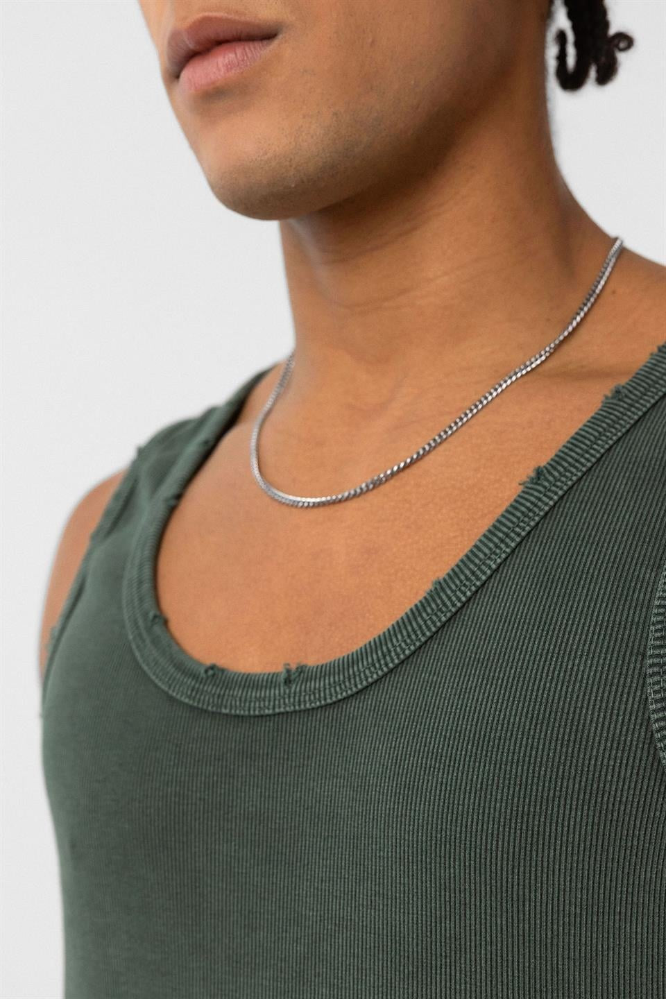 Yıkamalı Tank Top Kaşkorse Atlet