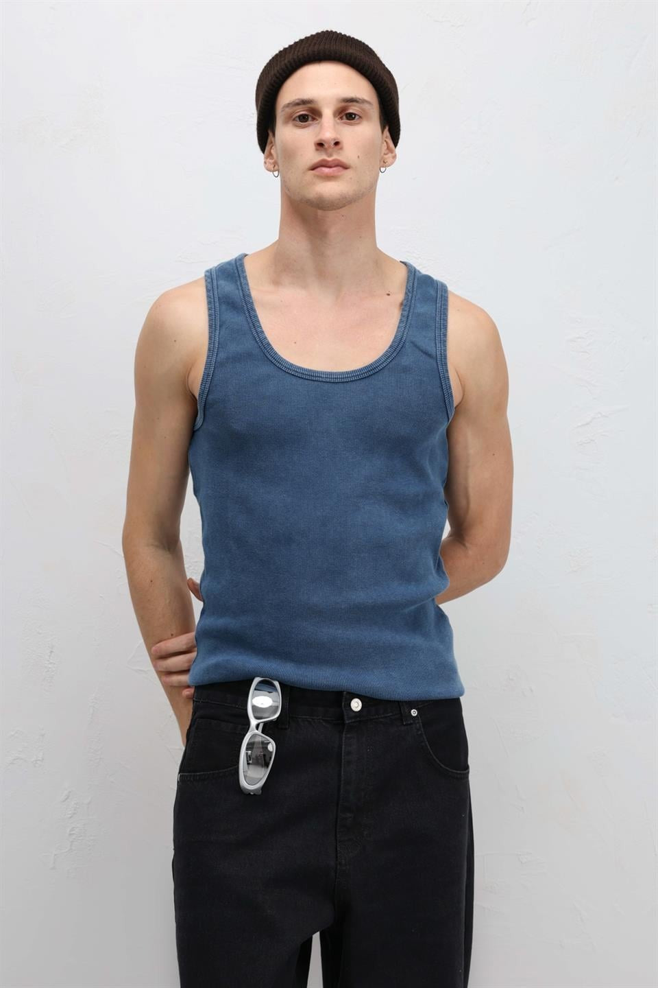 Yıkamalı Tank Top Kaşkorse Atlet