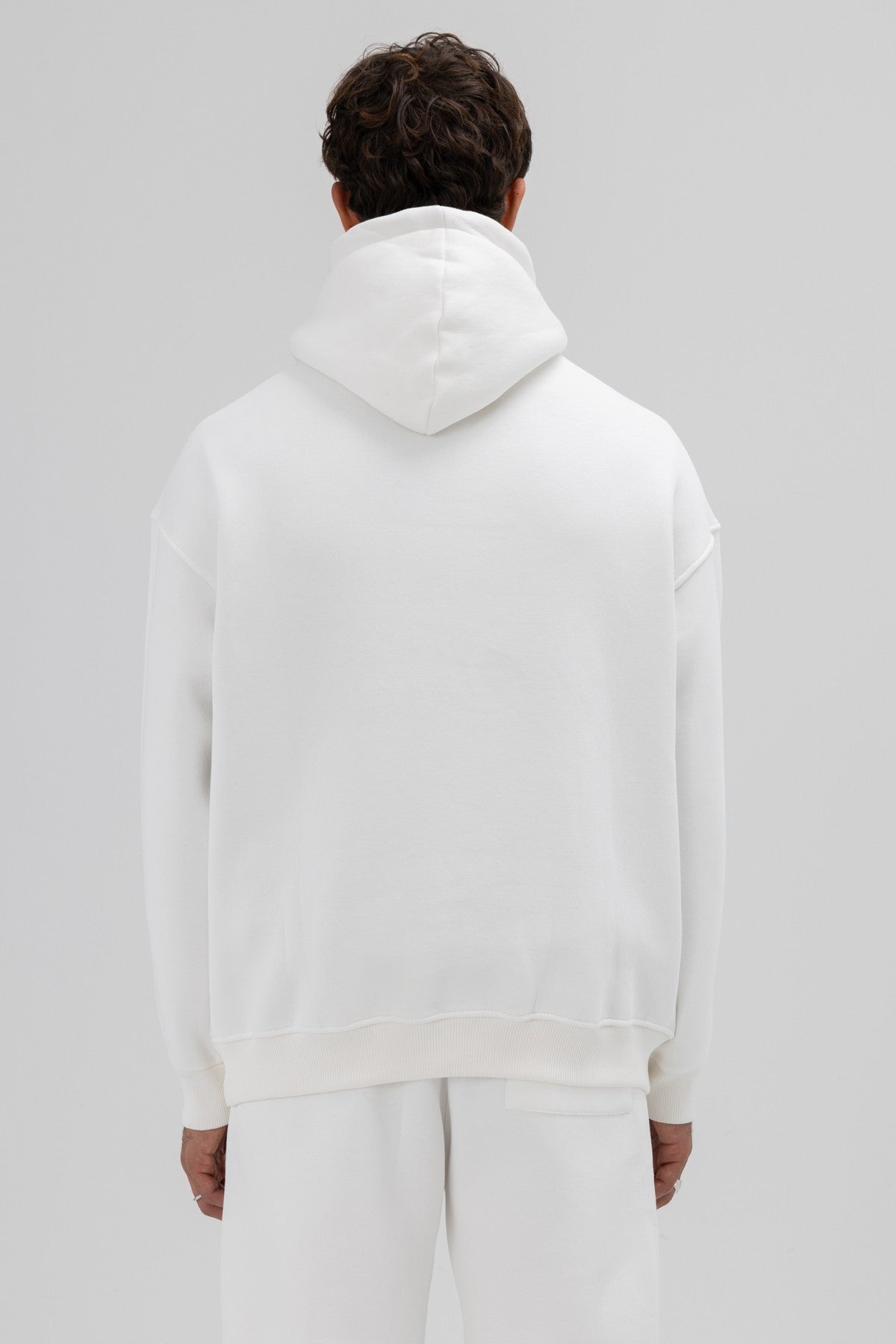 Basic Oversize Kapüşonlu Sweatshirt