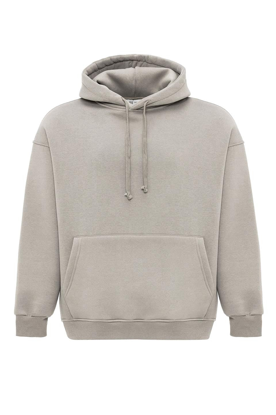 Basic Oversize Kapüşonlu Sweatshirt