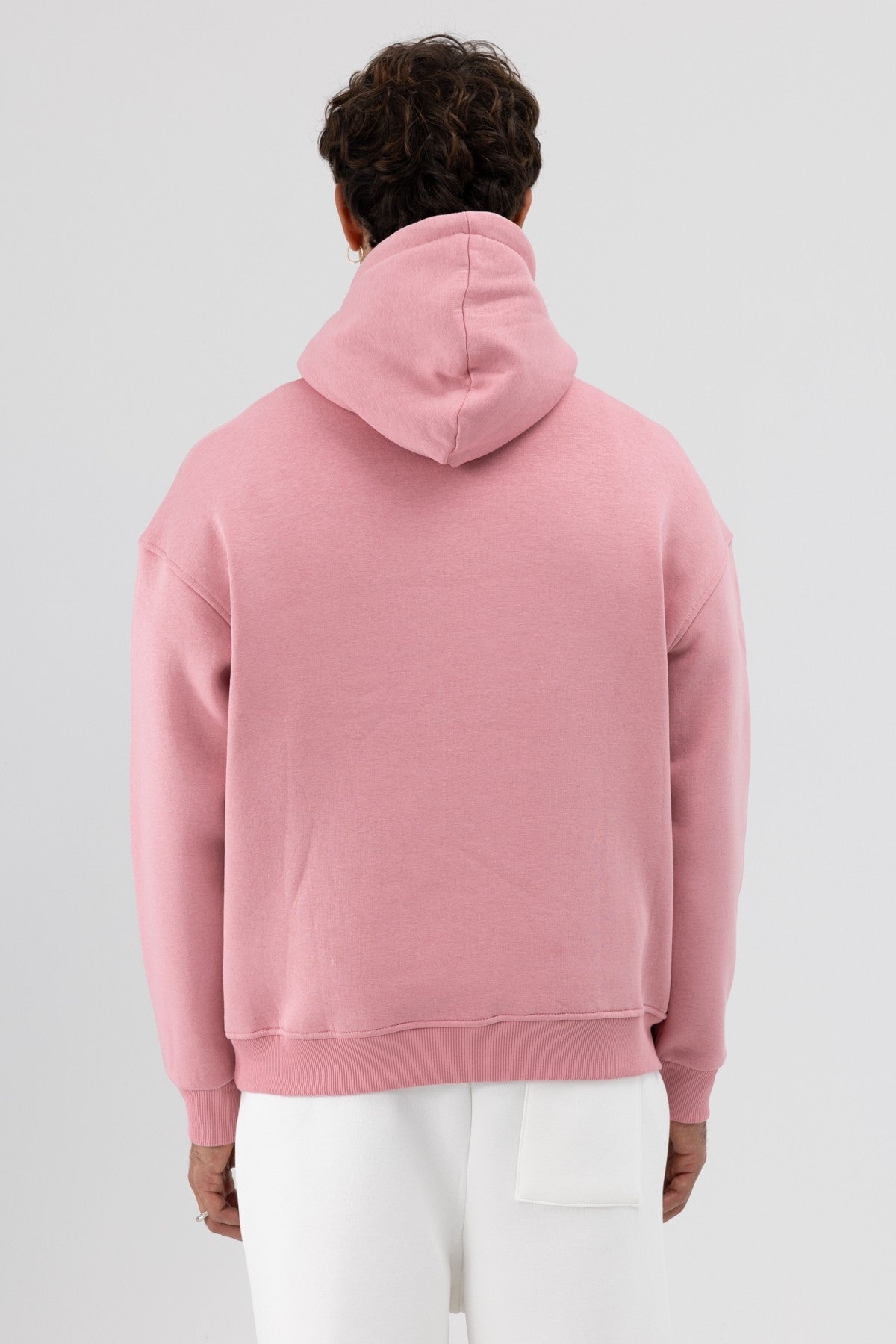 Basic Oversize Kapüşonlu Sweatshirt