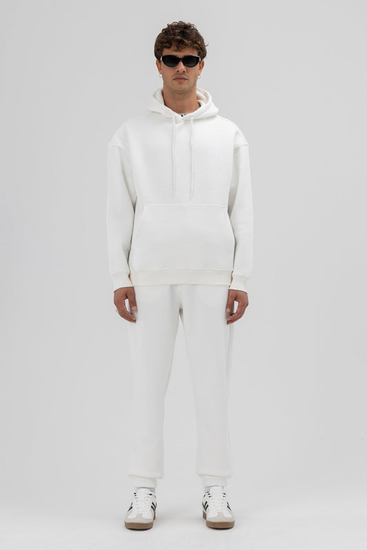 Basic Oversize Kapüşonlu Sweatshirt
