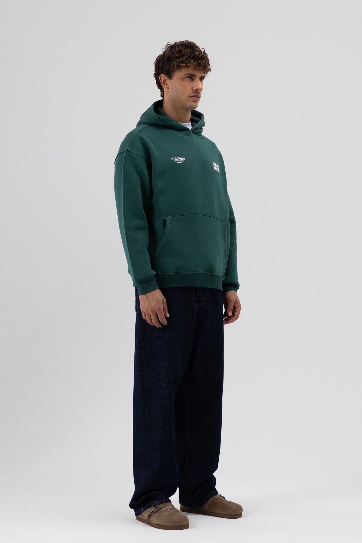 Oversize Arka Baskılı Sweatshirt