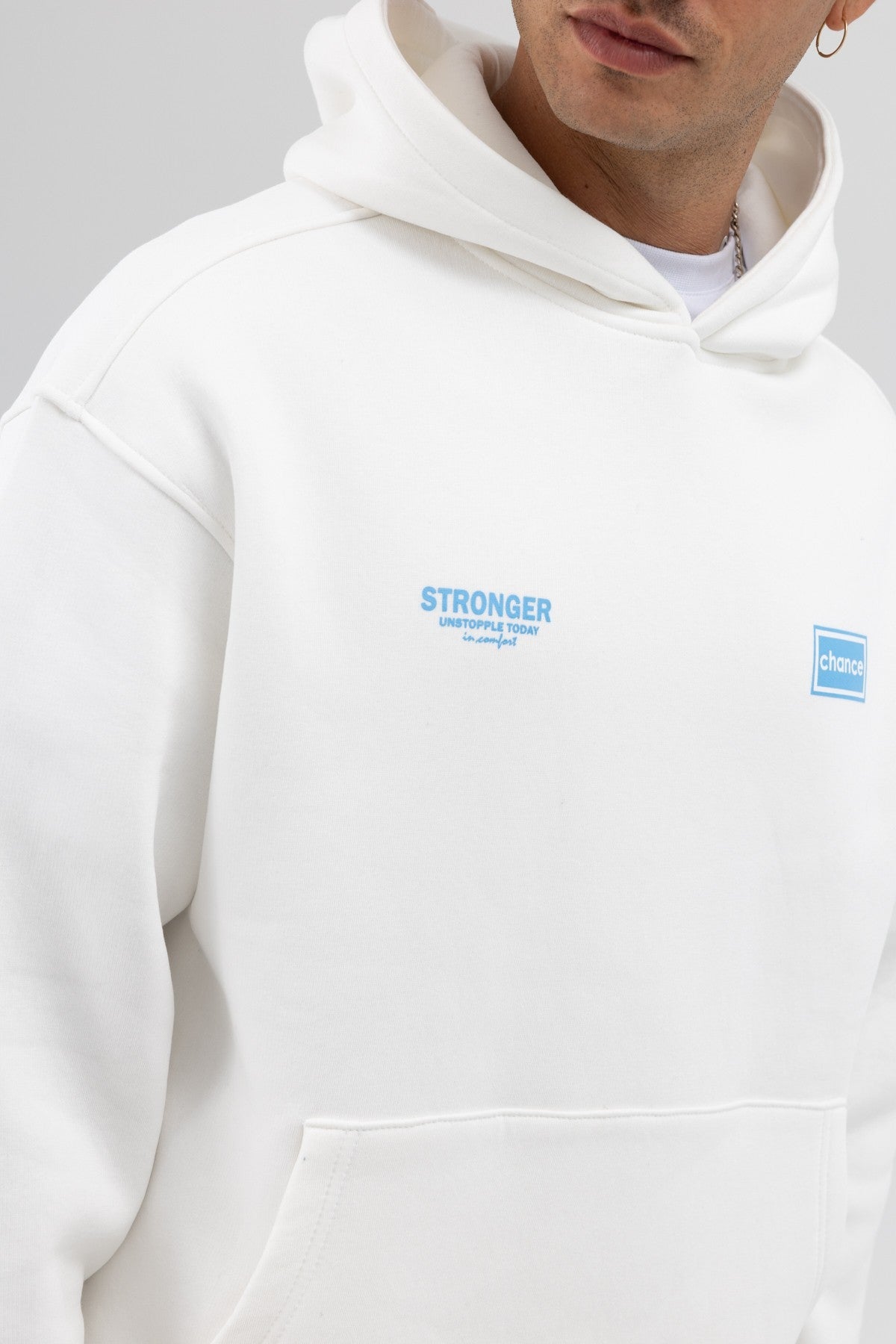Oversize Arka Baskılı Sweatshirt