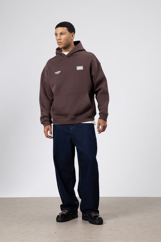 Oversize Arka Baskılı Sweatshirt