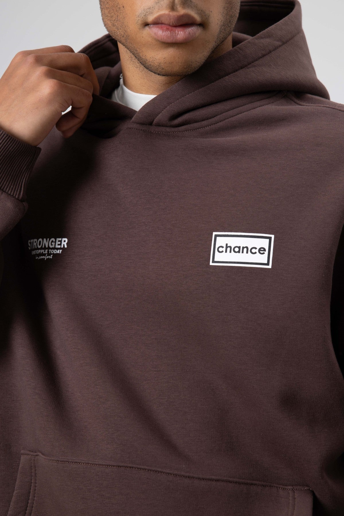 Oversize Arka Baskılı Sweatshirt