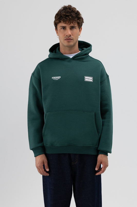 Oversize Arka Baskılı Sweatshirt