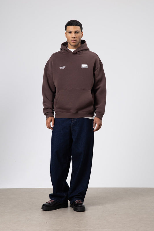 Oversize Arka Baskılı Sweatshirt
