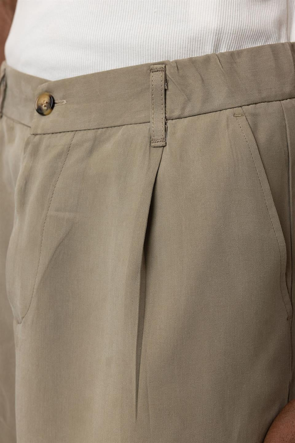 Relaxed Fit Kumaş Pantolon