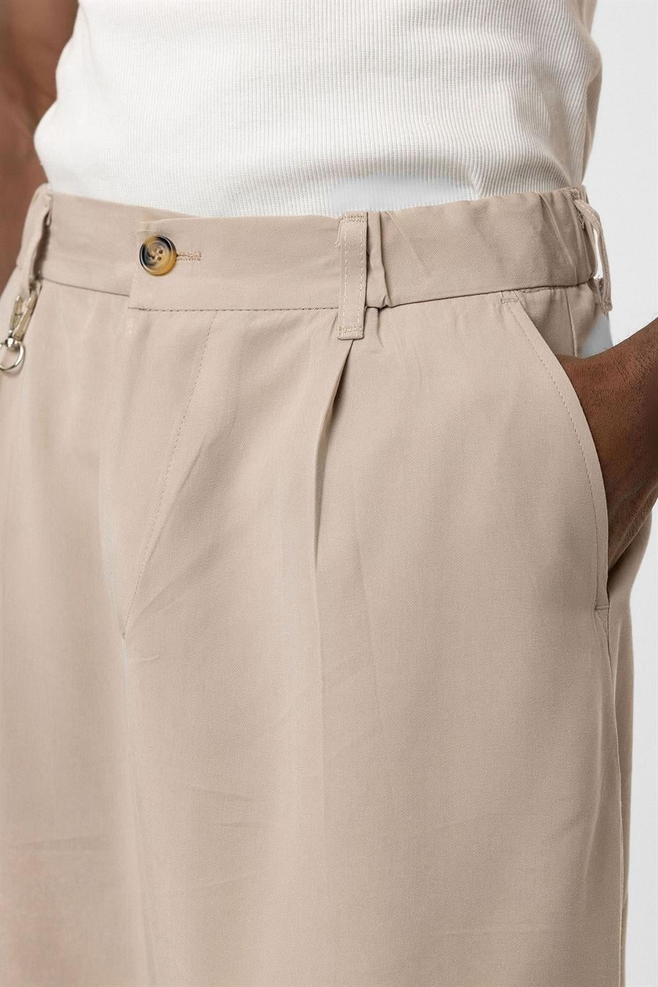 Relaxed Fit Kumaş Pantolon