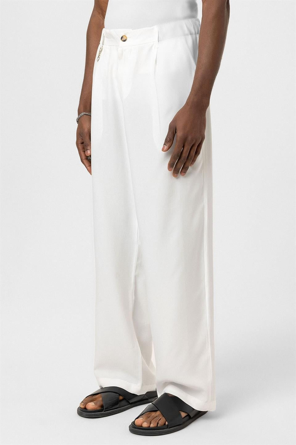 Relaxed Fit Kumaş Pantolon