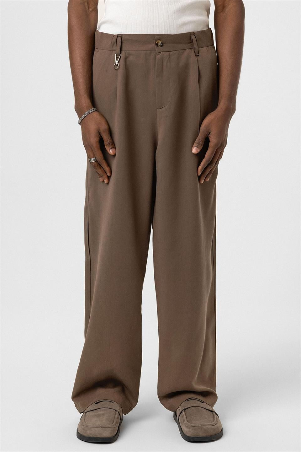 Relaxed Fit Kumaş Pantolon