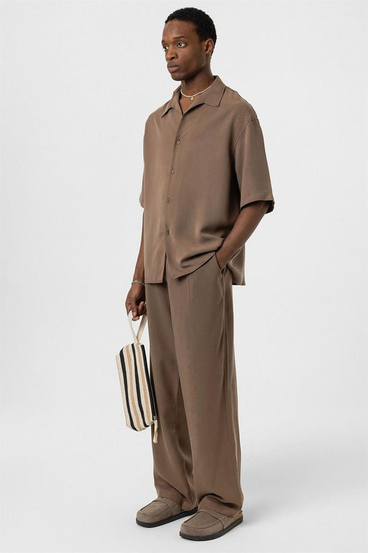 Relaxed Fit Kumaş Pantolon