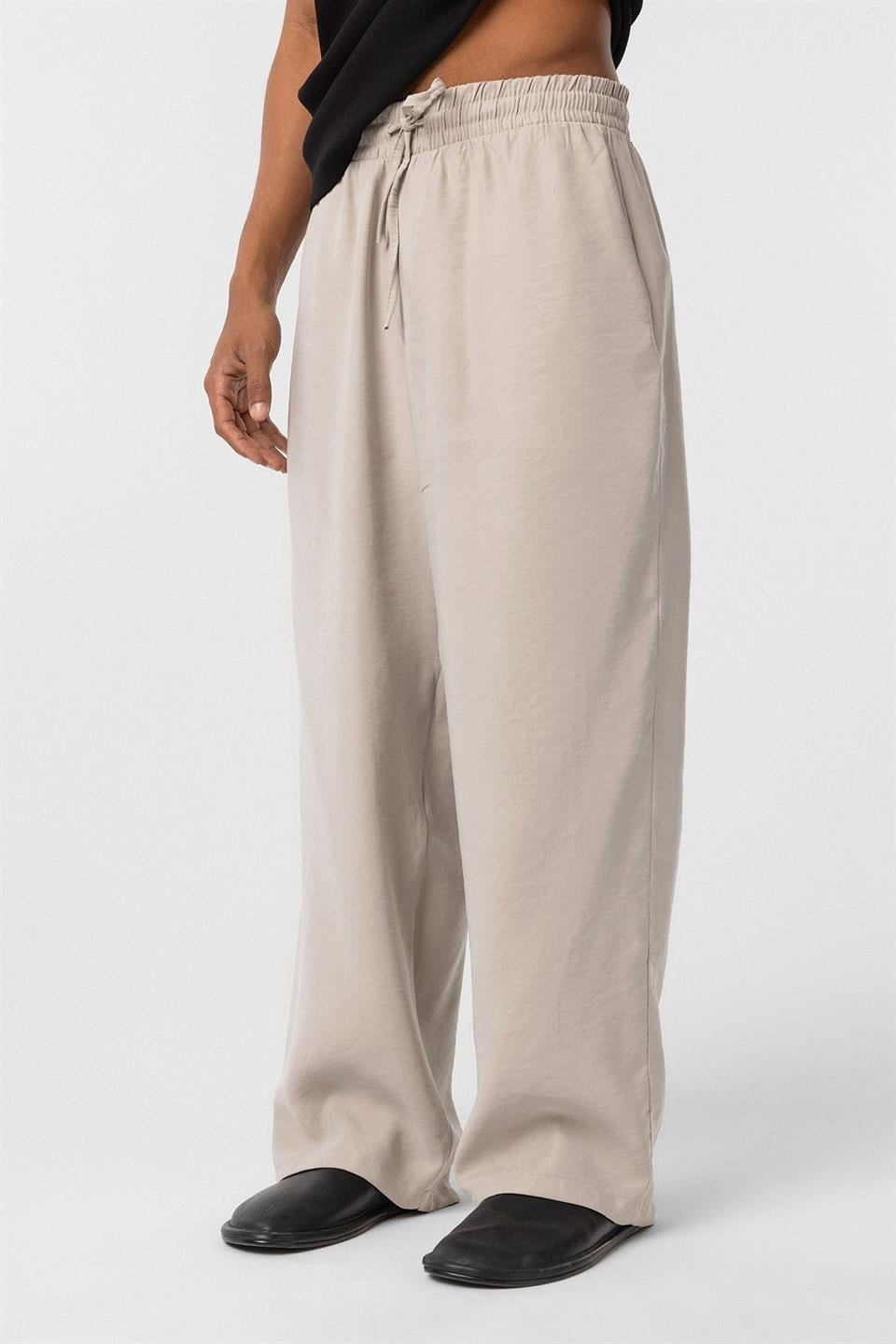 Baggy Fit Modal Kumaş Pantolon