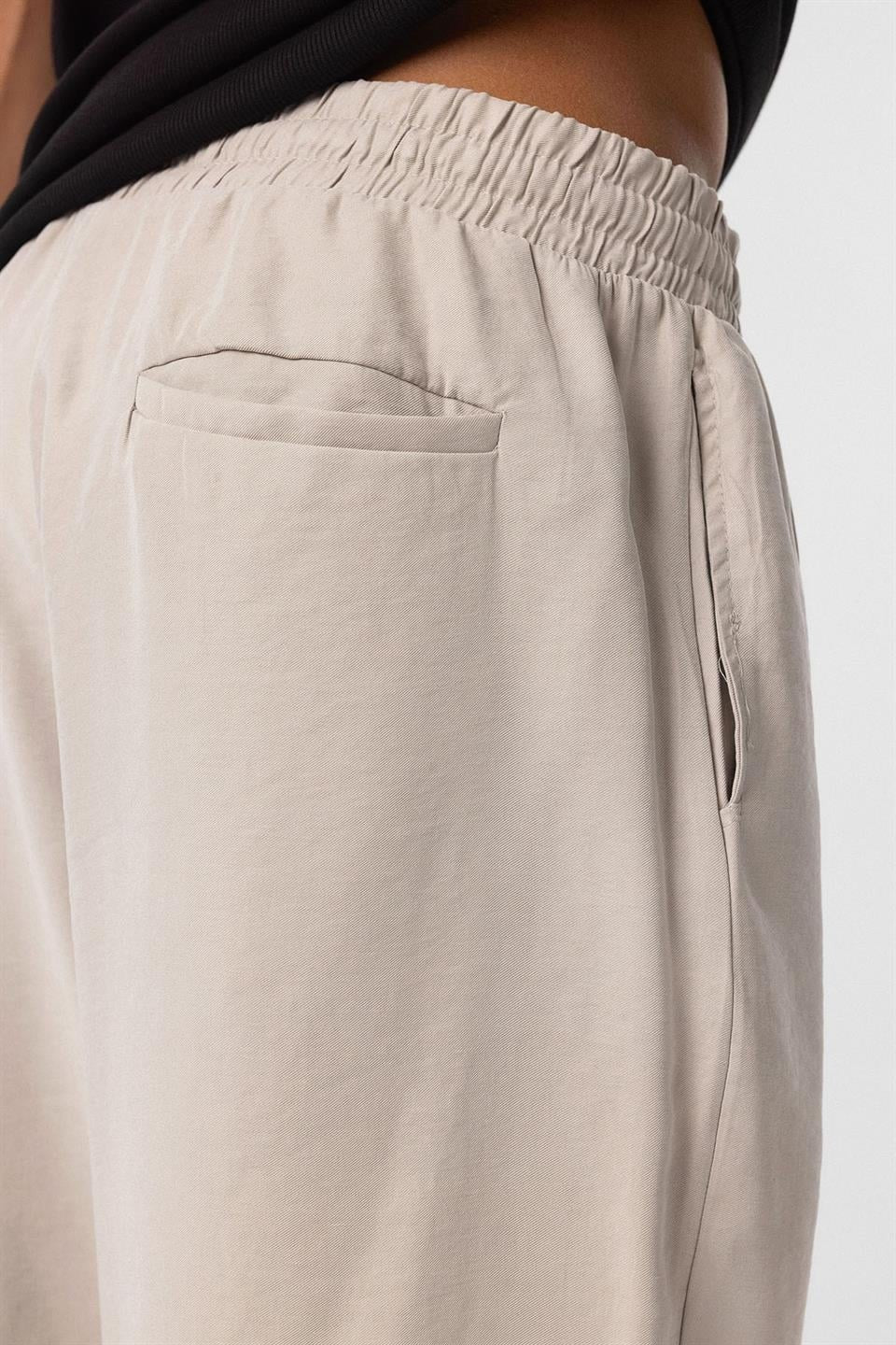 Baggy Fit Modal Kumaş Pantolon