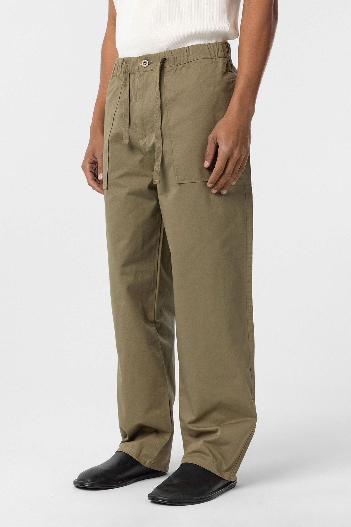 Baggy Fit Gabardin Pantolon