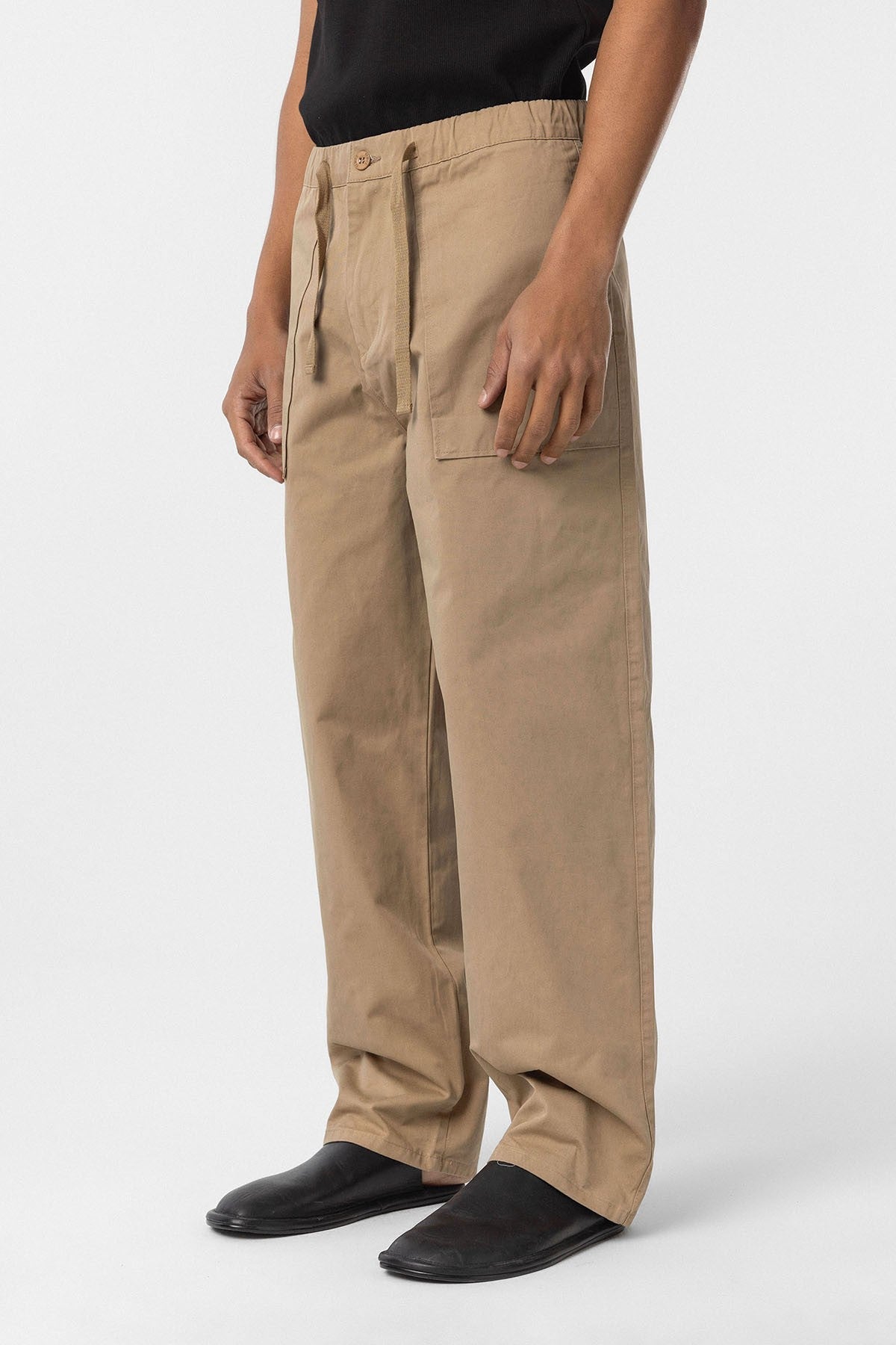 Baggy Fit Gabardin Pantolon